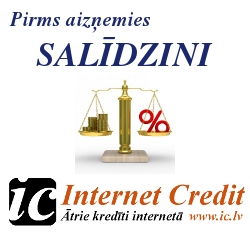 Internet Credit ātrie kredīti internetā